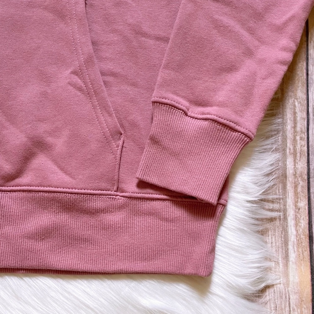 The North Face Women’s 80/20 Half Dome Pullover Hoodie In Mesa Rose - Picture 2 of 6